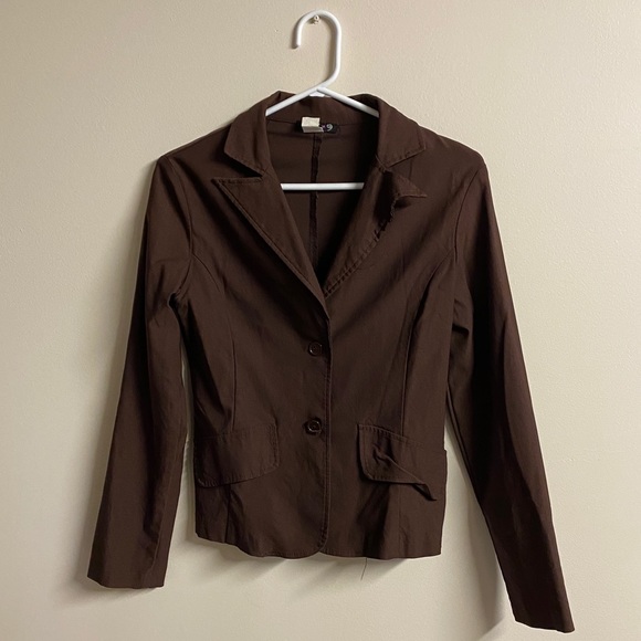 5-7-9 Brown Blazer Suit Jacket - Picture 1 of 3